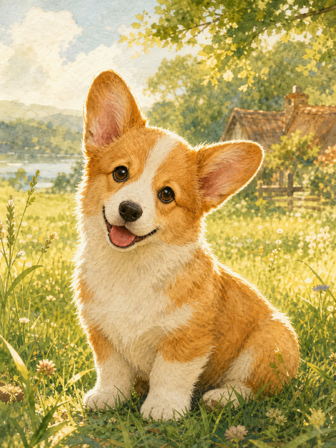 Ghibli Garden — PawSnap template